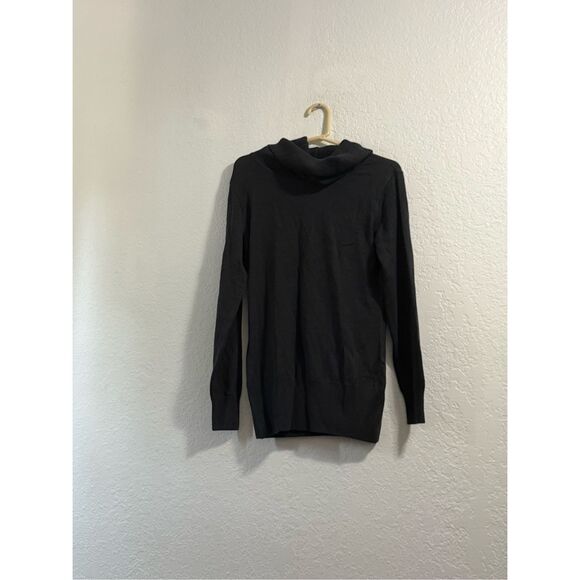 Ramblers Way Sweater Women L Black  100% Rambouillet Wool Dolman Sleeve Top - Picture 1 of 4